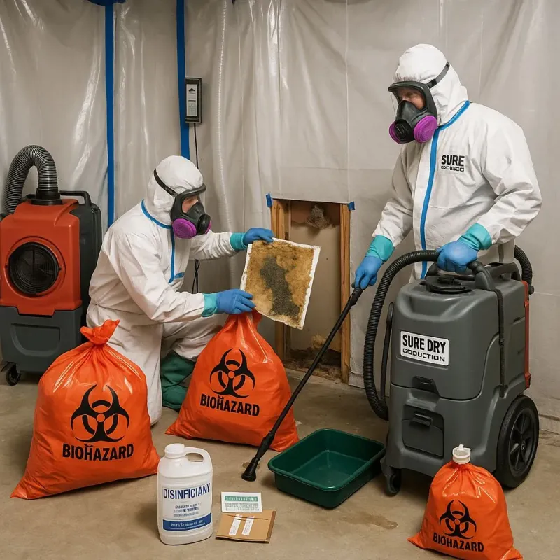 Contaminated Water Handling Protocols process in Lakeland South, WA