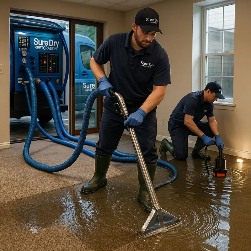Water Extraction and Removal process in Lakeland South, WA